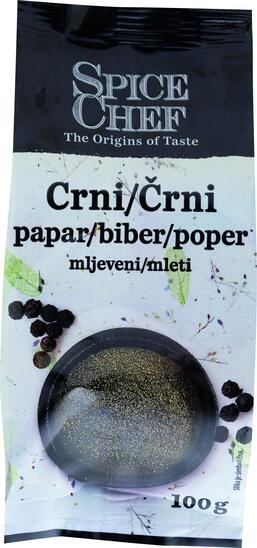 Črni poper, mleti, Spice chef, 100 g