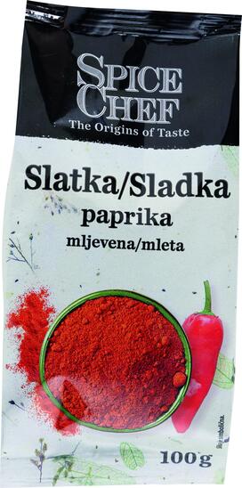 Sladka paprika, mleta, Spice chef, 100 g