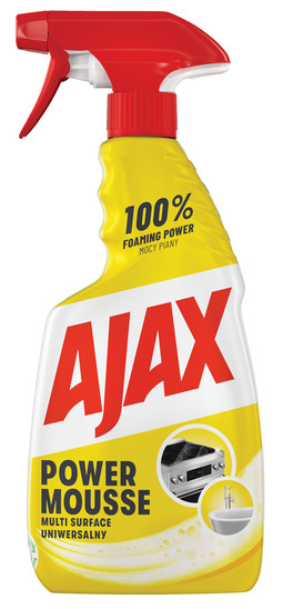 Večnamensko čistilo, Power Mousse, Ajax, 500 ml