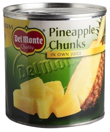 Ananasov kompot v koščkih, Del Monte, 435 g