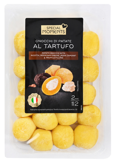 Krompirjevi njoki, polnjeni s tartufi, Special Moments, 400 g