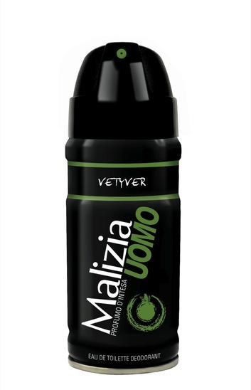 Deodorant Vetyver sprej, Malizia, 150 ml