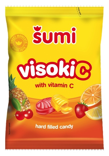 Bonboni Visoki C, Šumi, 400 g