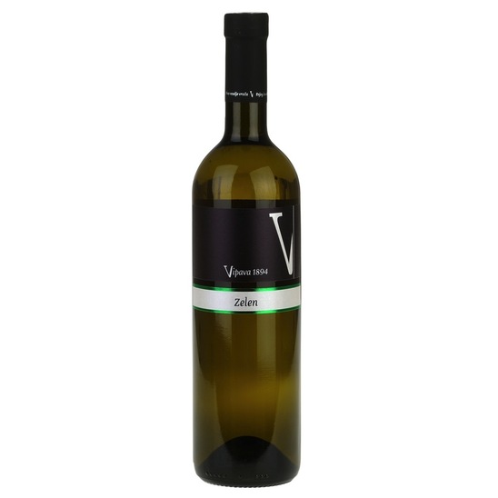 Zelen, kakovostno belo vino, Vipava 1894, 0,75 l