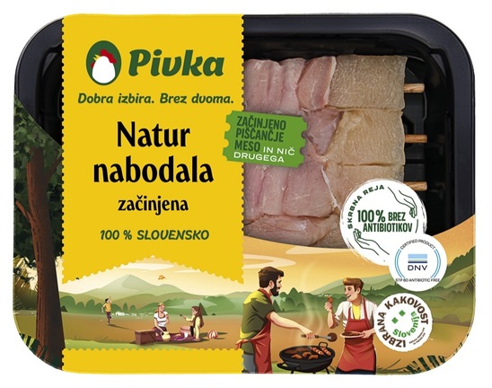 Piščančja nabodala, Pivka, 400 g