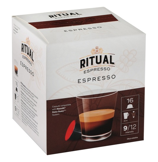 Kava Espresso, v kapsulah, Ritual, 16/1