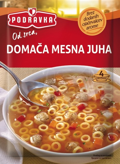 Domača mesna juha, Podravka, 62 g