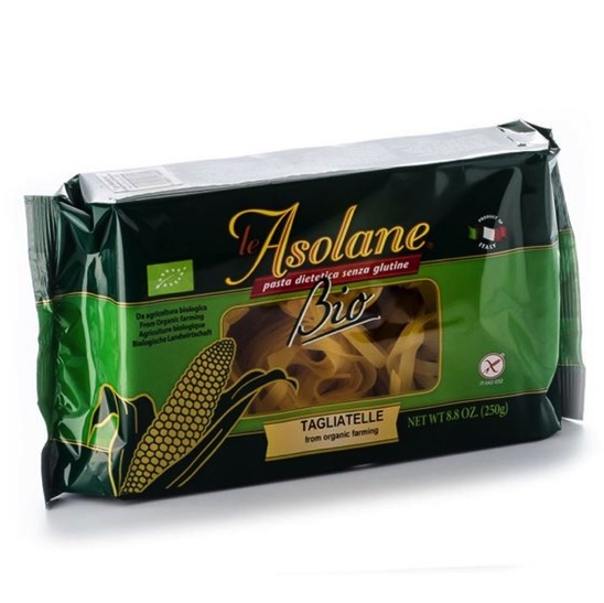 Bio koruzni široki rezanci brez glutena, Asolane, 250 g