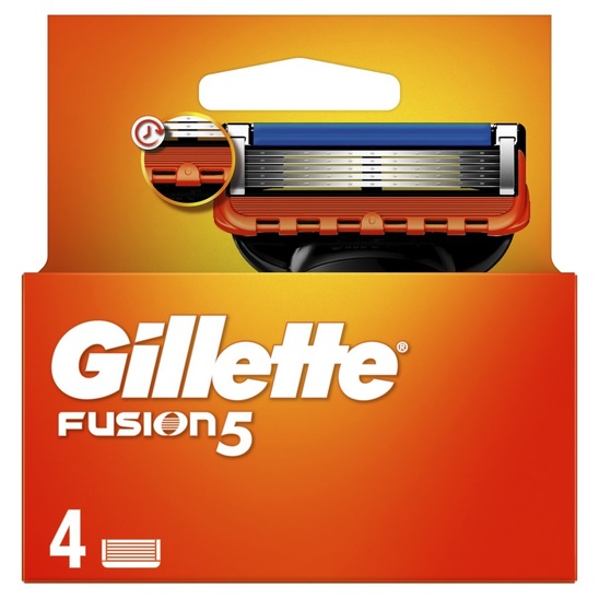 Brivski vložki, Fusion 5, Gillette, 4/1