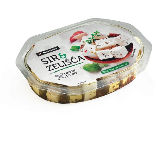 Sir v olju, zelišča, Mercator, 100 g