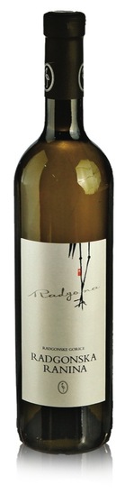 Ranina, vrhunsko belo vino, Radgonske Gorice, 0,75 l