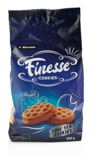 Keks, čajno pecivo, Finesse, 800 g