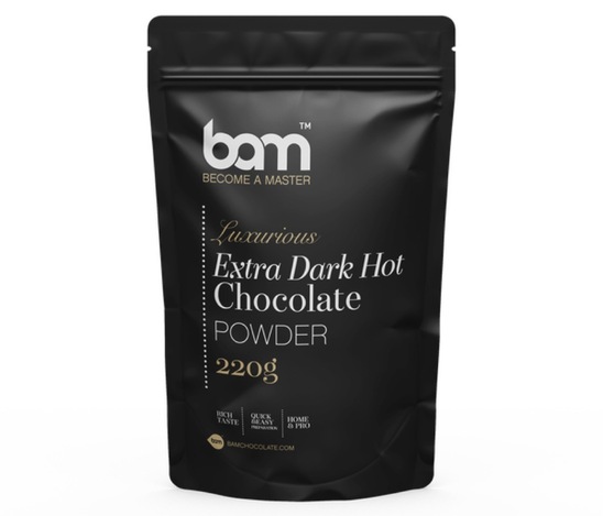 Temna vroča čokolada, BAM, 220 g