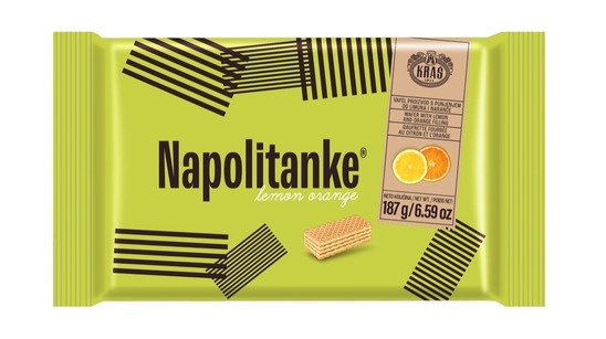 Napolitanke, Sadne, Kraš, 187 g