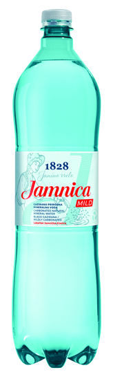 Naravna gazirana voda, mild, Jamnica, 1,5 l