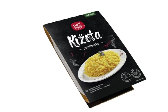 Rižota po milansko, Pogrej in pojej, 250 g