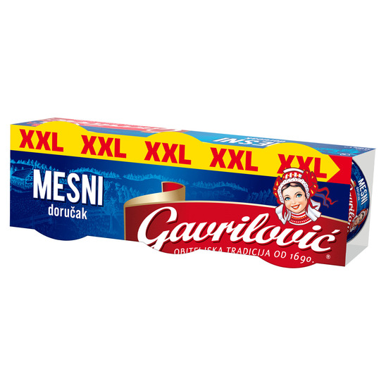 Mesni zajtrk, Gavrilović, 3 x 150 g