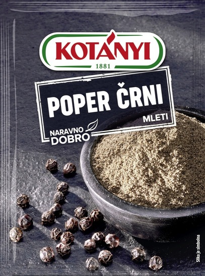 Mleti črni poper, Kotanyi, 20 g