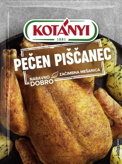 Mešanica začimb za pečenega piščanca, Kotanyi, 40 g