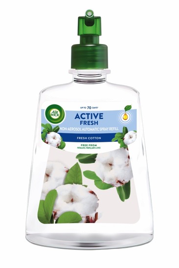 Osvežilec zraka Naturmatic, Fresh Cotton, AirWick, 228 ml