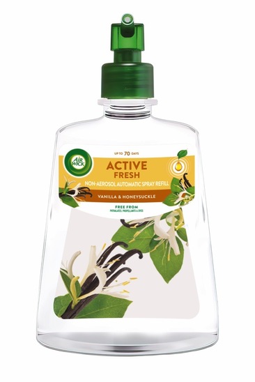 Osvežilec zraka Naturmatic, Vanilla & Honeysuckle, polnilo, AirWick, 228 ml