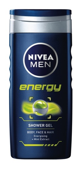 Gel za prhanje Men, Energy, Nivea, 250 ml