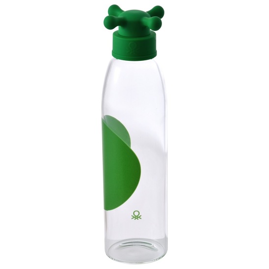 Steklenica za vodo, zelena, Benetton, 500 ml