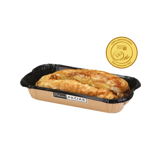 Mesni burek, postrežno, Pečjak, 260 g