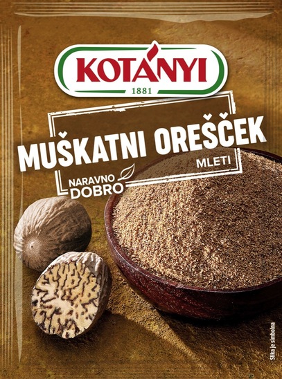 Mleti muškatni oreh, Kotanyi, 18 g