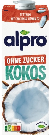 Nesladkan kokosov napitek, Alpro, 1 l