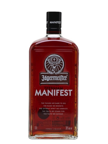 Grenčicam Manifest, Jägermeister, 38 % alkohola, 1 l