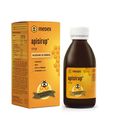 Apisirup, Medex, 140 ml