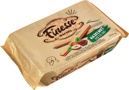 Lešnikove palčke, Finesse, 250 g