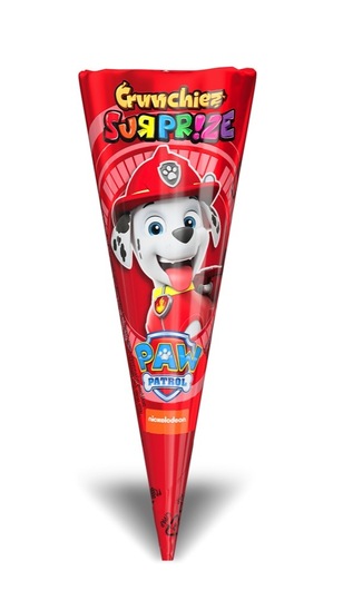 Kornet z lešnikovo kremo in igračo Paw patrol, Relkon, 25 g