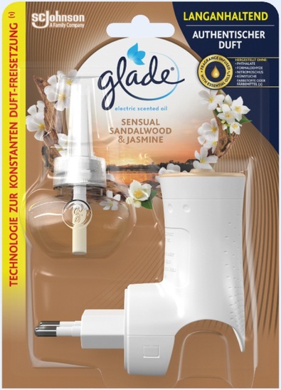 Električni osvežilec zraka Bali, Glade, 20 ml