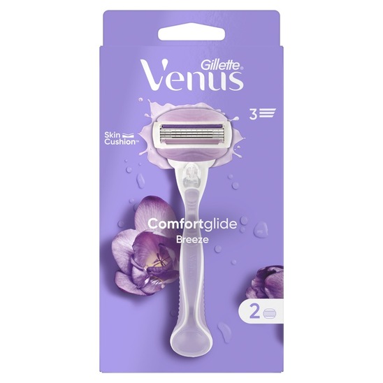 Ročni brivnik Venus Breeze, Gillette, 2v1