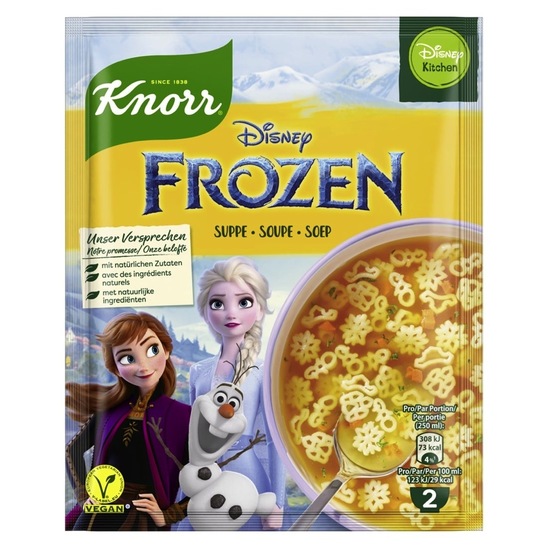 Juha s testeninami in zelenjavo Frozen, Knorr, 40 g