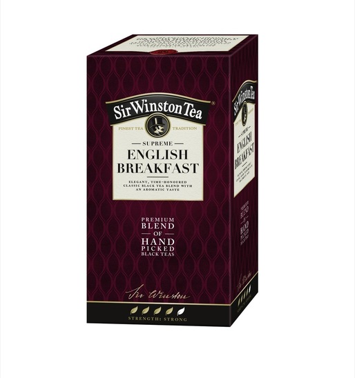 Črni čaj English breakfast, Sir Winston, 20 vrečk, 35 g