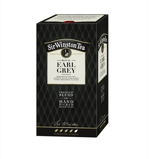 Čaj Royal Earl Grey, Sir Winston, 20 vrečk, 35 g
