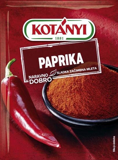 Mleta sladka paprika, Kotanyi, 25 g