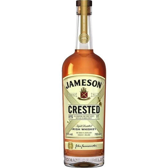 Whiskey, Crested, Jameson, 40 % alkohola, 0,7 l