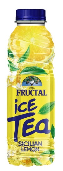 Ledeni čaj, sicilijanska limona, Fructal, 0,5 l