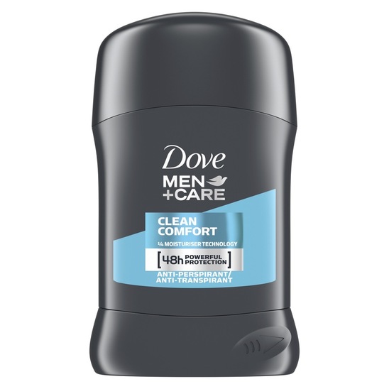 Deodorant Clean Comfort stick, Dove, 50 ml