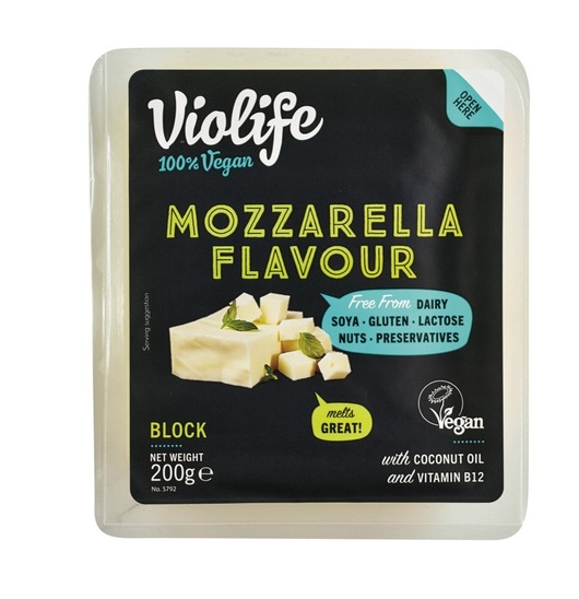 Rastlinski pripravek, tip mozzarelle, Violife, 200 g