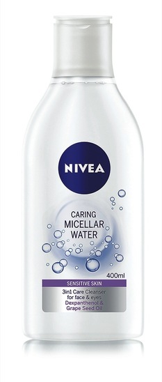 Negovalna miceralna voda, Nivea, 400 ml