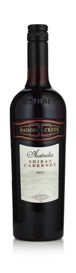 Cabernet shiraz, rdeče vino, Badgers Creek, 0,75 l