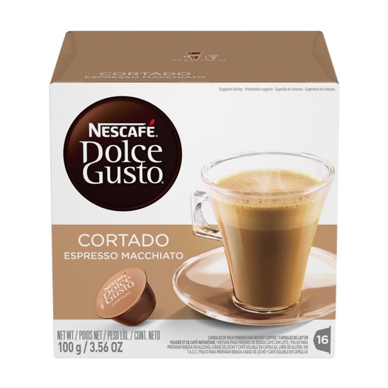 Espresso Macchiato, Nescafe Dolce Gusto, 189 g, 30 kapsul