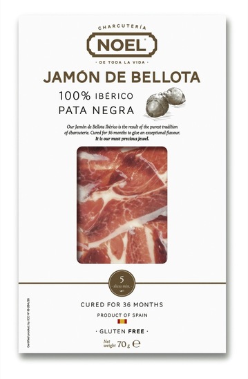 Narezek pršut Iberico Bellota, Noel, pakirano 70 g