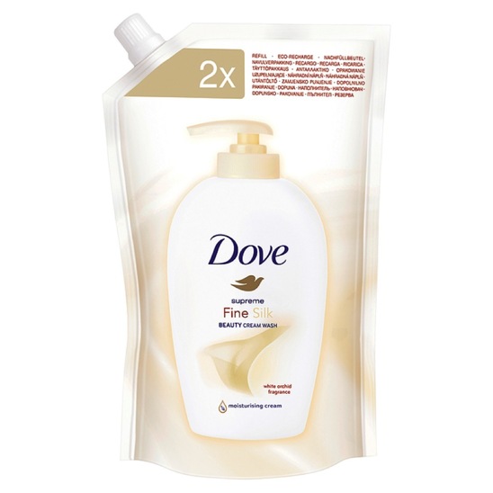 Tekoče milo Silk refil, Dove, 500 ml