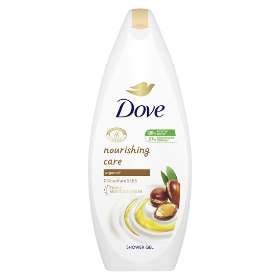 Gel za prhanje Nourishing Care, Dove, 250 ml